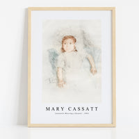 Mary Cassatt - Jeannette Wearing a Bonnet 1904