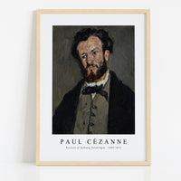 Paul Cezanne - Portrait of Anthony Valabrègue 1869-1871