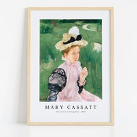 Mary Cassatt - Portrait of a Young Girl 1899