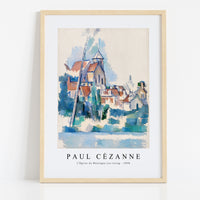 Paul Cezanne - Church at Montigny-sur-Loing (L'Église de Montigny-sur-Loing) 1898