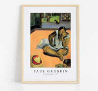 
              Paul Gauguin - Brooding Woman 1891
            