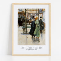 Louis Abel Truchet - On the Boulevards (1895)