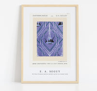 
              E.A.Seguy - Art Deco fountain pattern pochoir print in oriental style
            