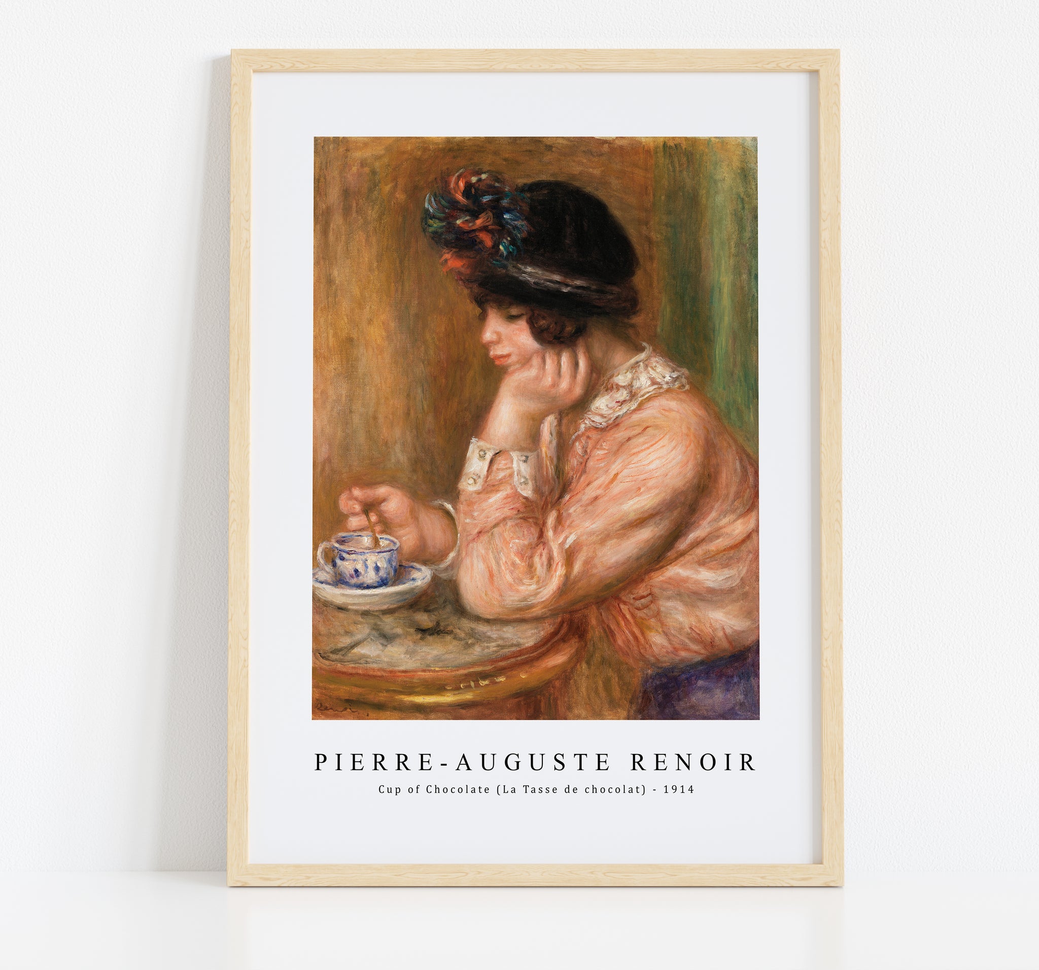 Pierre Auguste Renoir - Cup of Chocolate (La Tasse de chocolat