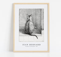 
              Jean Bernard - Sitting cat, from behind (1812)
            