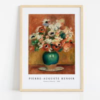 Pierre Auguste Renoir - Flowers (Fleurs) 1885