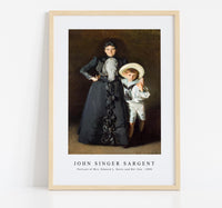 
              John Singer Sargent - Portrait of Mrs. Edward L. Davis and Her Son, Livingston Davis (1890)
            