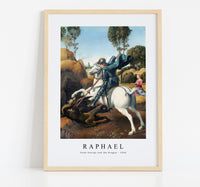 
              Raphel - Saint George and the Dragon 1506
            