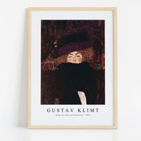 Gustav Klimt - Dame mit Hut und Federboa 1909