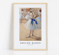 
              Odilon Redon - Dancer 1880
            