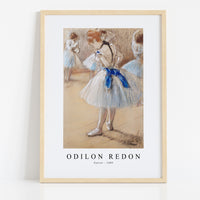 Odilon Redon - Dancer 1880