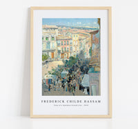 
              Frederick Childe Hassam - View of a Southern French City (1910)
            