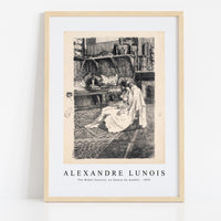 Alexandre Lunois - The Model Session; La Séance de modèle 1895