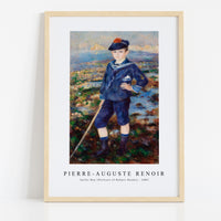 Pierre Auguste Renoir - Sailor Boy (Portrait of Robert Nunès) 1883