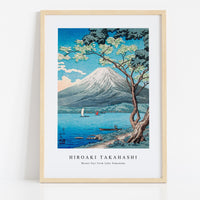 Hiroake Takahashi - Mount Fuji from Lake Yamanaka