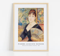 
              Pierre Auguste Renoir - Woman with Fan (Femme à l'éventail) 1886
            