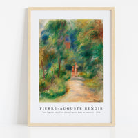 Pierre Auguste Renoir - Two Figures on a Path (Deux figures dans un sentier) 1906