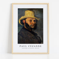 Paul Cezanne - Gustave Boyer in a Straw Hat 1870-1871