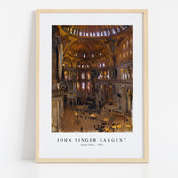 John Singer Sargent - Santa Sofia (1891)
