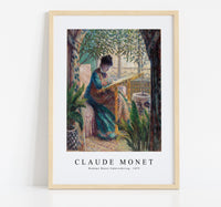 
              Claude Monet - Madame Monet Embroidering 1875
            
