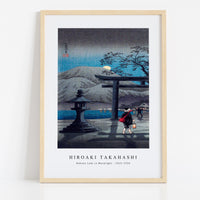Hiroaki Takahashi - Hakone Lake in Moonlight (ca.1925–1926)