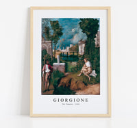 
              Giorgione - The Tempest 1505
            