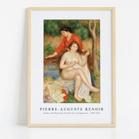 Pierre Auguste Renoir - Bather and Maid (La Toilette de la baigneuse) 1900-1901