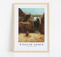 
              winslow homer - French Farmyard -1867
            