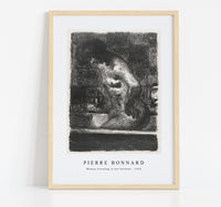 
              Pierre Bonnard - Woman standing in her bathtub (1925)
            