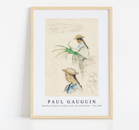 
              Paul Gauguin - Sketches of Figures, Pandanus Leaf, and Vanilla Plant 1891-1893
            