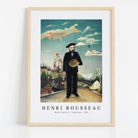 Henri Rousseau - Myself Portrait – Landscape 1890