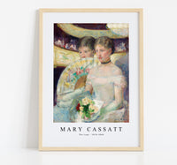 
              Mary Cassatt - The Loge 1878-1880
            