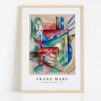 Franz Marc - Landscape with Animals 1913