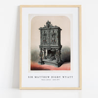 Sir Matthew Digby Wyatt - Ebony cabinet 1820-1877