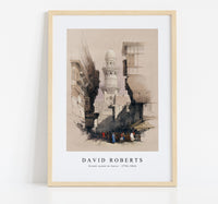 
              David Roberts - Street scene in Cairo-1796-1864
            