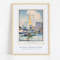 Rachael Robinson Elmer - The Woolworth Building from the Ferry (1914)