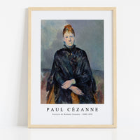 Paul Cezanne - Portrait de Madame Cézanne 1888-1890
