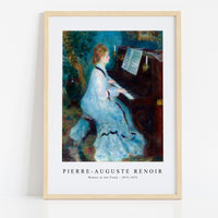 Pierre Auguste Renoir - Woman at the Piano 1875-1876