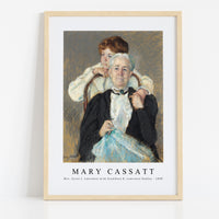 Mary Cassatt - Mrs. Cyrus J. Lawrence with Grandson R. Lawrence Oakley 1898