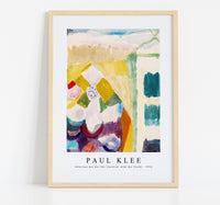 
              Paul Klee - Interieur mit der Uhr (Interior with the Clock) 1913
            