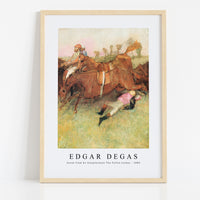 Edgar Degas - Scene from he Steeplechase The Fallen Jockey 1886