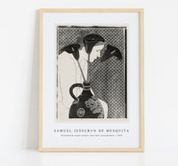 
              Samuel Jessurun De Mesquita - Vrouwelijk naakt achter vaas met aronskelken (1912)
            