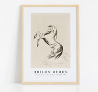 
              Odilon Redon - Jumping Horse on Clouds (Pegasus) 1903-1907
            