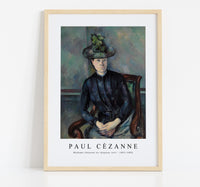
              Paul Cezanne - Madame Cézanne au chapeau vert 1891-1892
            
