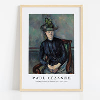 Paul Cezanne - Madame Cézanne au chapeau vert 1891-1892