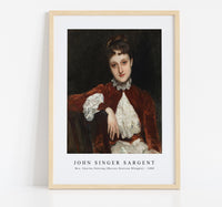 
              John Singer Sargent - Mrs. Charles Deering (Marion Denison Whipple) (1888)
            