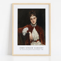 John Singer Sargent - Mrs. Charles Deering (Marion Denison Whipple) (1888)