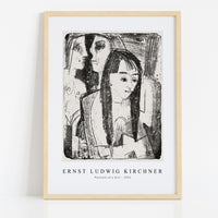Ernst Ludwig Kirchner - Portrait of a Girl 1921