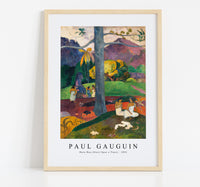 
              Paul Gauguin - Mata Mua (Once Upon a Time) 1892
            