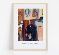 
              Pierre Bonnard - Portrait of Ambroise Vollard with a cat (1924)
            
